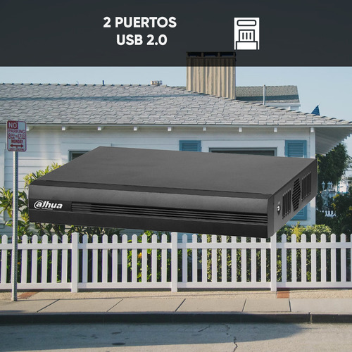 Rmt500 Dahua Dvr Xvr1b16i 16 Canales Resolución 1080p Lite 2 (Reacondicionado)