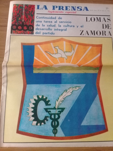 Suplemento Especial Diario La Prensa 1979 Lomas De Zamora