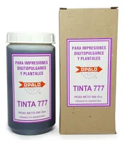 Comprar Tinta Fichaje Dactilar Huellas Opalo 777 Dactilares X 500 Gr