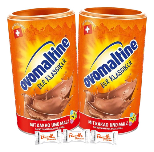 Ovomaltine Cacao Con Malta,  Oz Cada Uno (paquete De 2) Con 