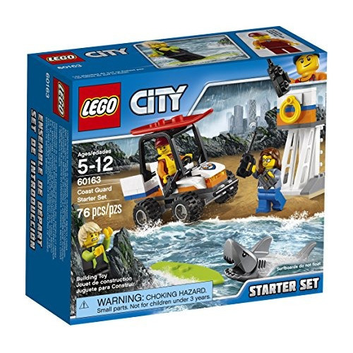Lego City Coast Guard Guardacostas Starter Set 60163 Kit De 