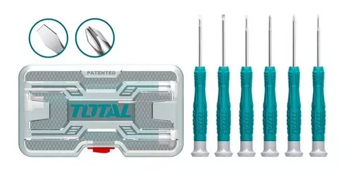 Set destornilladores relojero 7 piezas Total –