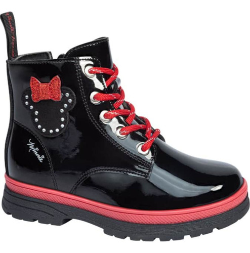 Botín Hiker Minnie Mouse Niñas Minnie Mouse Negro