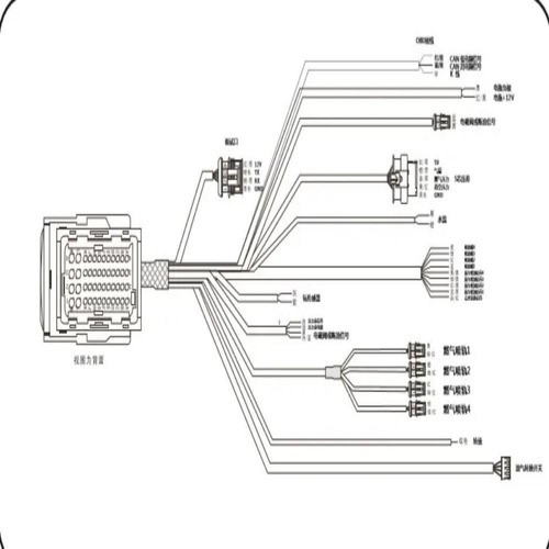 Kits De Ecu De Gas Mp48 De 4 Cilindros Para Kit De Conversió