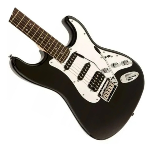 Guitarra Fender Squier Black And Chrome Hss Lr Bk Mirror