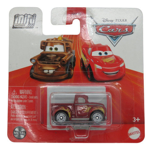 Cars Mini Racers Hot Rod Smokey Metal Disney Original