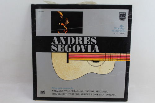 D1121 Los Grandes Interpretes En Concierto -- Andres Segovia