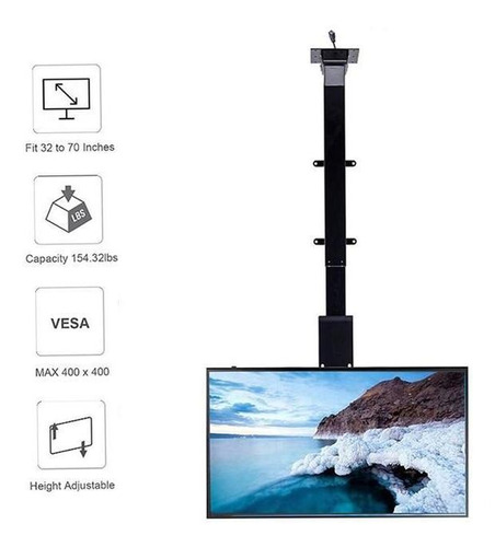 Base Ajustable De Tv Led, Mxpwn-002, 1 Pza, 42 A 70 , 710 A