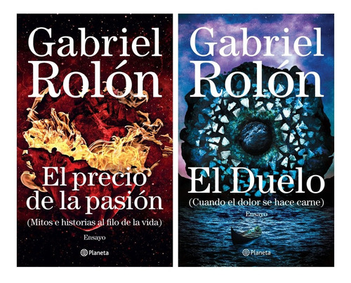 Precio Pasion + Duelo - Gabriel Rolon - 2 Libros Planeta