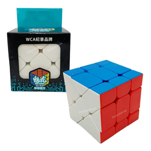 Cubo Rubik Moyu 3x3 Stickerless Cubo Magico Bordes Mf8875