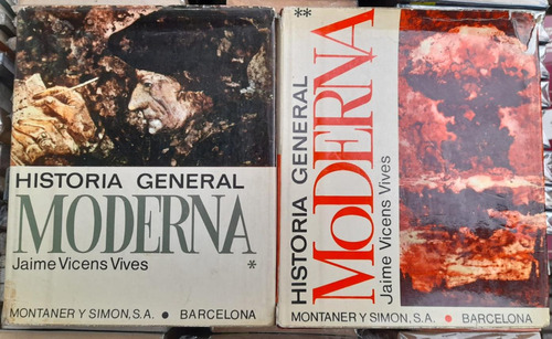 Historia General Moderna. Jaime Vicens Vives. 2 Tomos