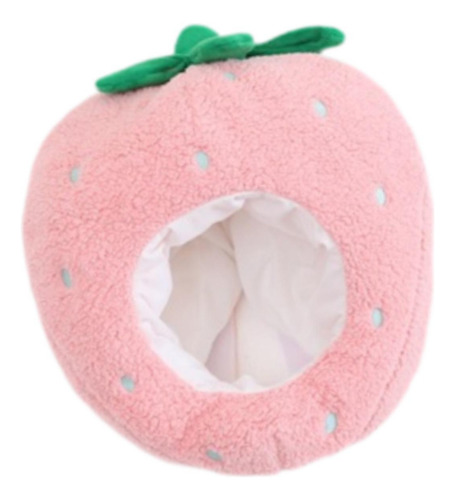 Strawberry Hat Selfie Hat Photo Prop Cute Plush Headgear