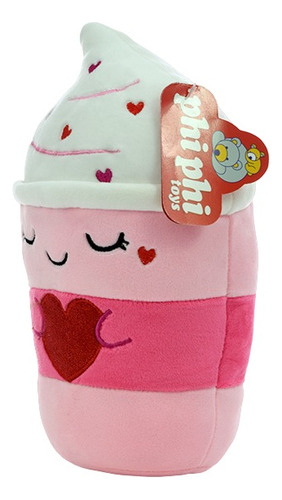 Peluche Almohada Milkshake Con Sorbete Corazón Phi Phi Toys