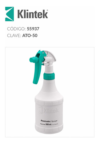 Atomizador 500 Ml Para Limpieza Hogar Multiusos Casa