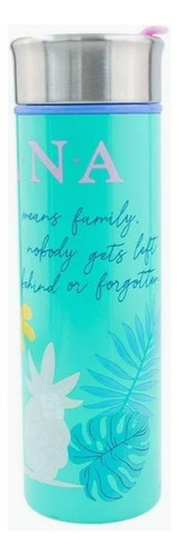 Termo Disney Stitch Doble Pared -vaso Mantiene Temperatura Azul Claro