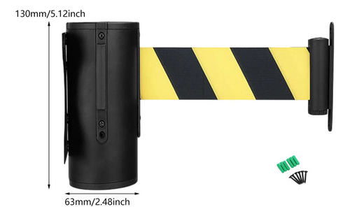 Cinturón De Seguridad Retráctil De Nylon De 3 Metros