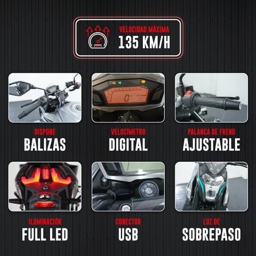 Imagen 7 de 24 de Voge 300 R Moto Naked No Cf Moto 300 Rz 0km