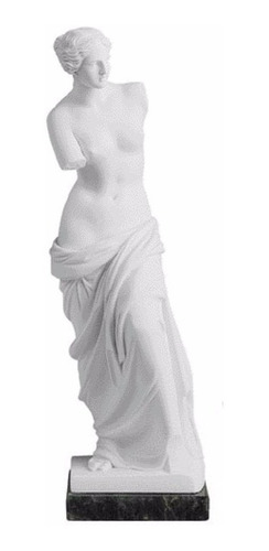 Escultura Estátua Vênus De Milo Po Marmore 25cm + 4 Bustos