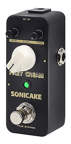 Sonicake Fuzz Pedal De Efectos De Guitarra Fazy Cream Vintag