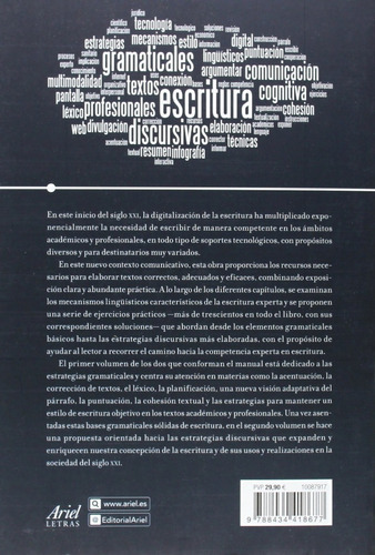 Manual De Escritura Académica Y Profesional Ii Estrategias Discursivas, De Estrella Montolio., Vol. 0. Editorial Ariel, Tapa Blanda En Español, 2014