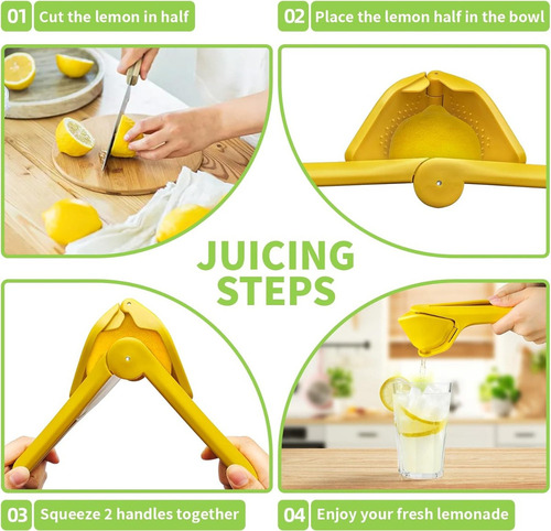 Exprimidor De Limón Estractor Naranjas Manual Jugo Extractor