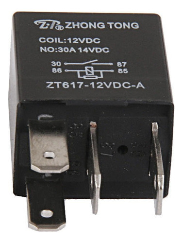 Ey1 Dc 12v 30a 30 Amp Spst Relés 4 Pin 4p Auto Coche Camión