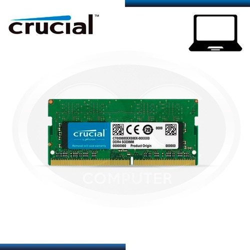 Memoria Ram Sodimm Crucial 8gb 2666mhz Ddr4 Notebook