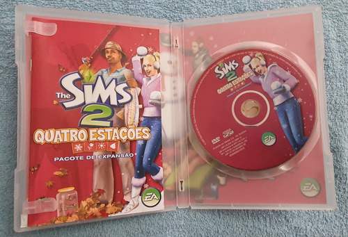 The Sims 2 Quatro Estaçõ Pc Original Mídia Física Pc Dvd (Usado)