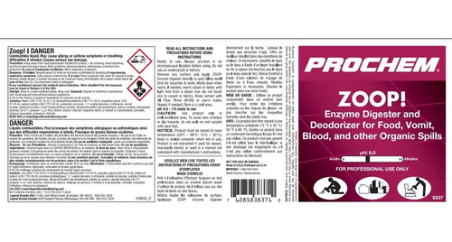 Zoop! Desmanchador Prochem (473 Ml)