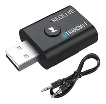 Comprar Receptor Y Transmisor 2 En 1 Audio Bluetooth Aux Tv Cornetas