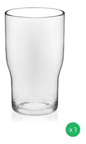 Vasos Vidrio Cerveza Apilable Munich Crisa 484ml X 1 Unidad