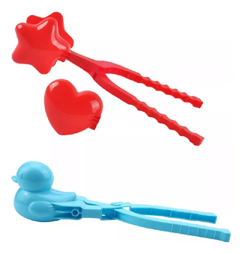 Lindas Pinzas De Juguete Para Hacer Bolas De Nieve, Moldes D