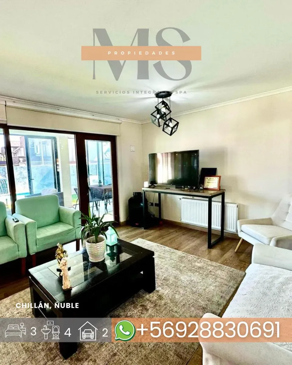 Imagen 4 de 12 de Casa En Condominio Los Montes, Quilamapu, Chillán