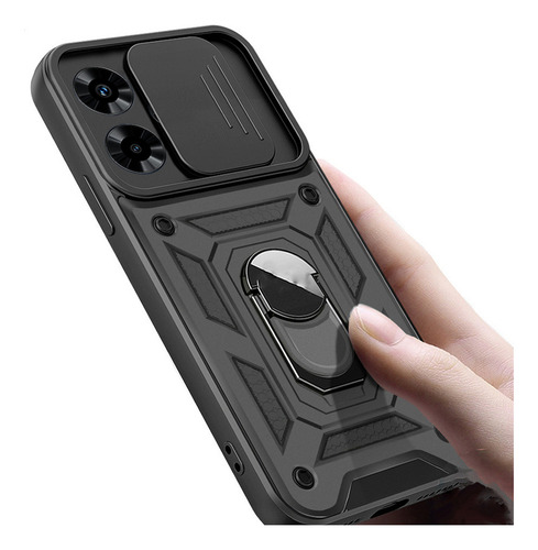 Funda For Infinix Hot 30 30i Protección Tener Vidrio Membra