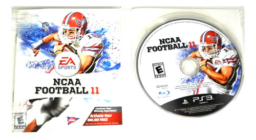 Ncaa Football 11 Ps3-físico Original (Usado)