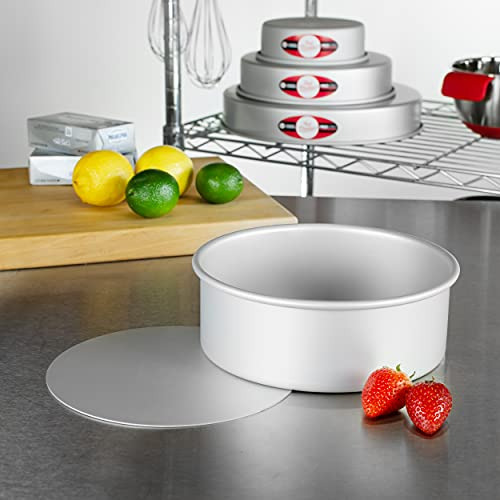 Molde Redondo Para Tartas De Queso Pcc-83 De Aluminio Anodiz