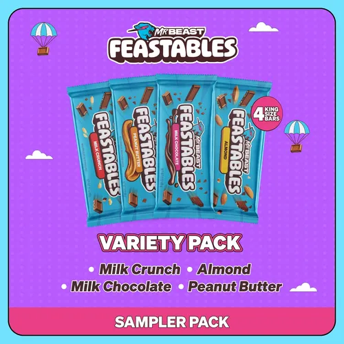 Mr Beast Sampler Pack X 4 Unida