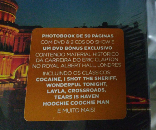 Photobook - Eric Clapton - Slow Hand At 70 Royal Albert Hall