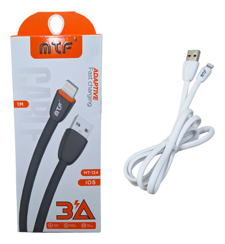 Cable Carga Rápida 3a Para iPhone Premium Usb-lightning