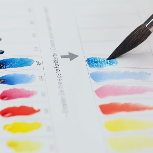 Acuarela Schmincke Horadam para pintar 12 colores