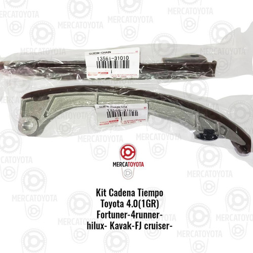 Imagen 6 de 7 de Kit Cadena Tiempo Toyota 4.0 Fortuner-4runner-hilux Kavak