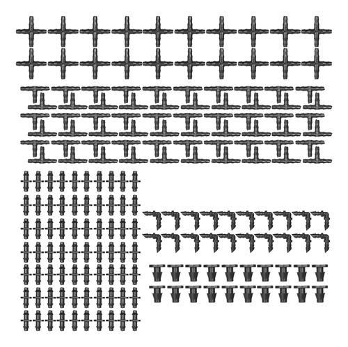 Conector De Tubo (púas, 20 Puntas En T), 4 Vías, 60 Rectas,