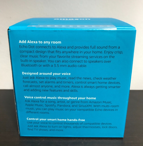 Imagen 8 de 8 de Amazon Echo Dot 3ra Gen. Con Alexa En Español E Inglés