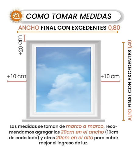 Imagen 7 de 10 de Cortina Roller Blackout 84x160cm Standard Roller Rollerpro