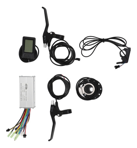 Set De Controlador De Motor De Bicicleta Eléctrica, Kit De C