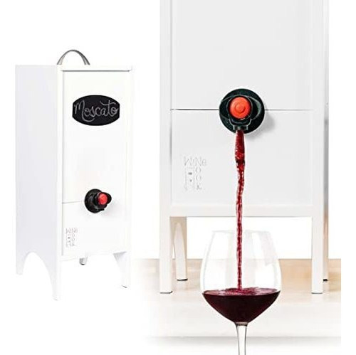 Wine Nook Caja Decorativa Dispensador De Vino Dispensador De