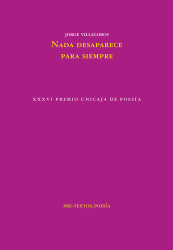 Nada Desaparece Para Siempre ( Libro Original )