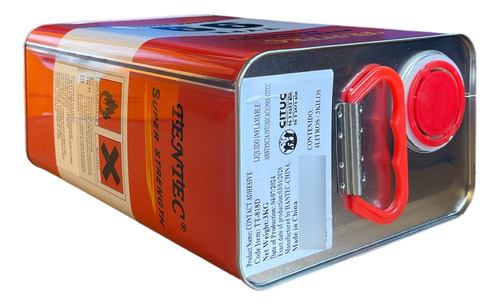 Pegamento Adhesivo De Contacto Tentec 99 - 3kg Neto