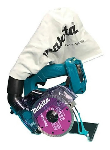 Imagem 2 de 3 de Serra Mármore 2 Baterias 18v 3ah Dcc500zkx1 Makita Bivolt