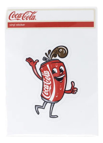 Calcomanía Coca-cola Can Guy Sticker Original Sticker